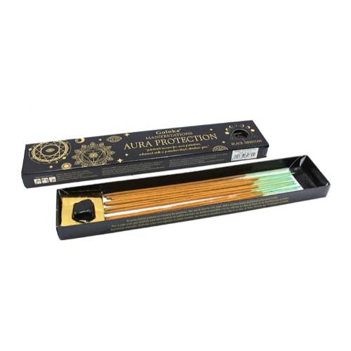 Goloka Manifestations Aura Protection Gemstone Incense