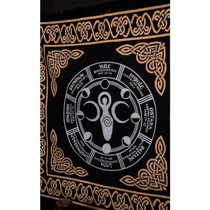 Altar Cloth Wheel of the Year 60cmx60cm
