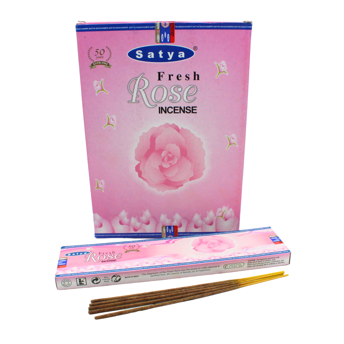 Satya Fresh Rose Incense 20 grams