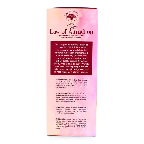 Green Tree The Law of Attraction Manifestation Incense 15gr