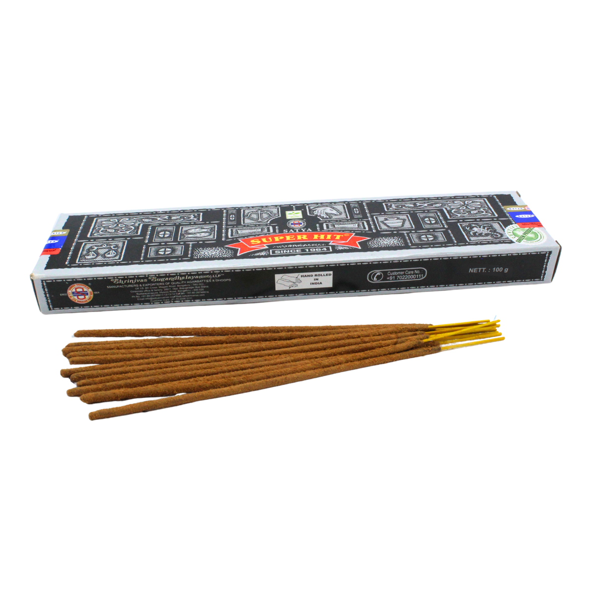 Satya Superhit Incense 100 grams per 6 bxs