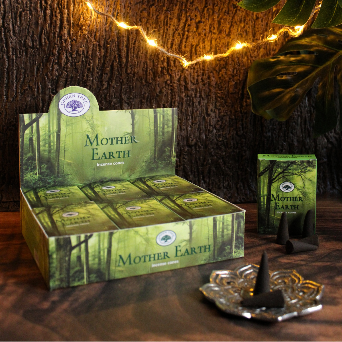 Green Tree Mother Earth Cones