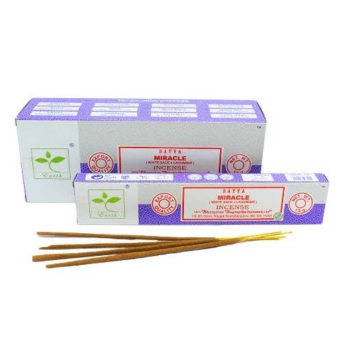 Earth Satya Miracle Incense 15 Gms