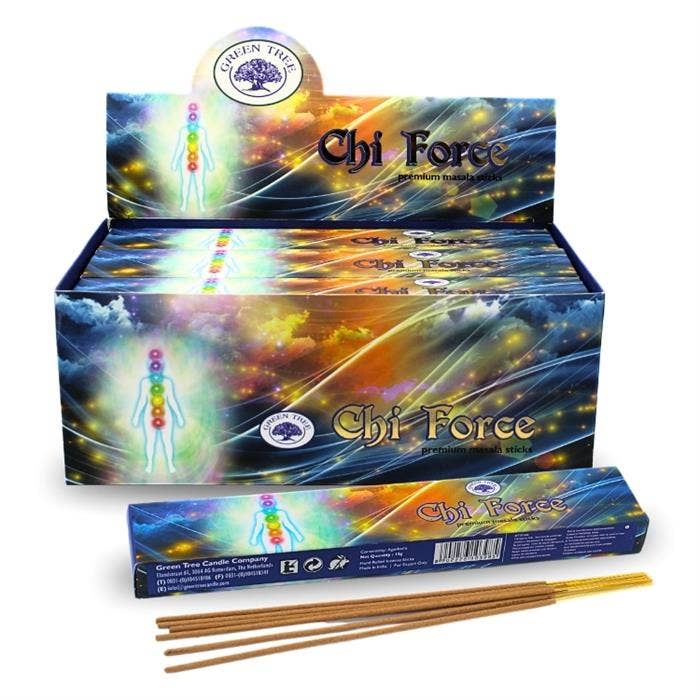 Green Tree Chi Force Incense 15 grams
