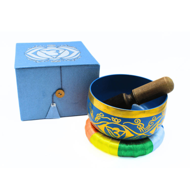 Third Eye Chakra Singing Bowl Cobalt Blue - 5 inch