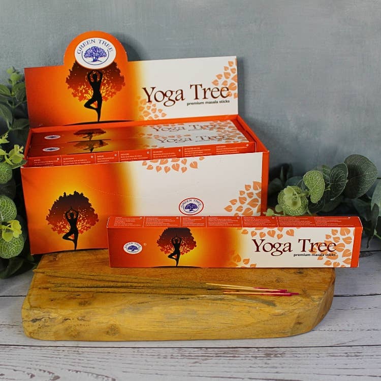 Green Tree Yoga Tree Incense 15 grams