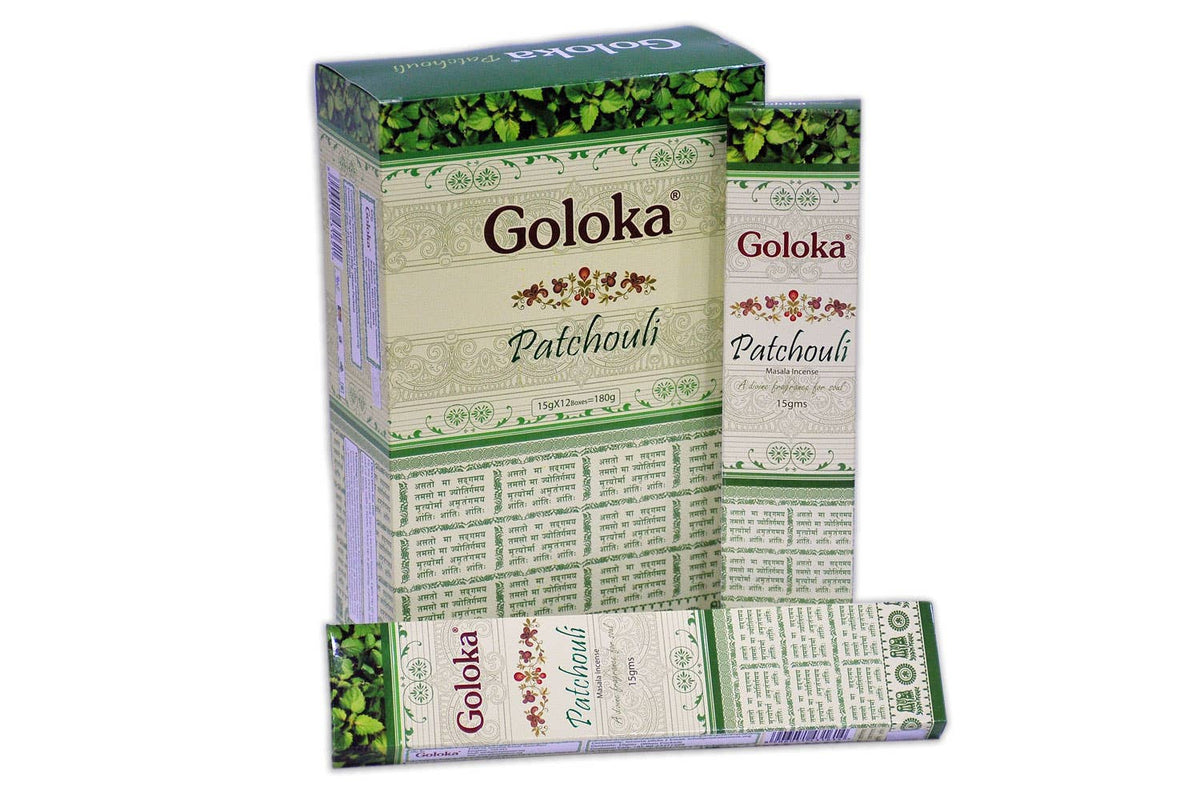 Goloka Patchouli Incense 15 grams