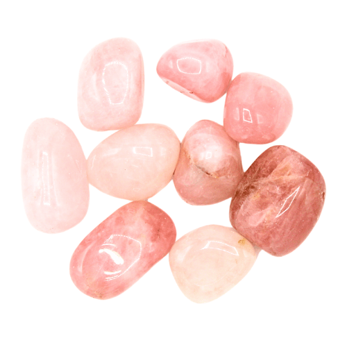 Rose Quartz 'AB' Tumbled Stones 200 gr
