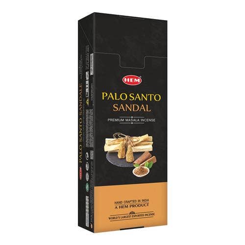 Hem Palo Santo Sandal Masala Incense Hexa
