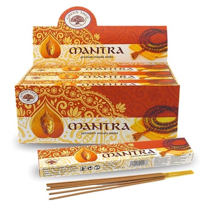 Green Tree Mantra Natural Incense 15 grams