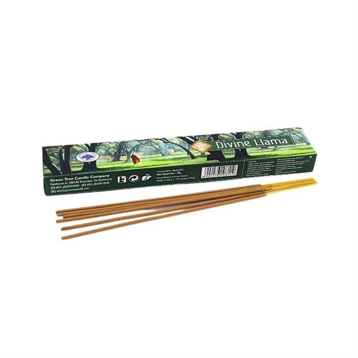 Green Tree Divine Llama Natural Incense 15 grams