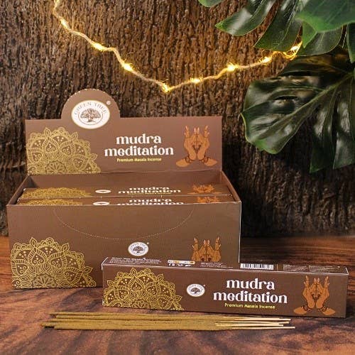 Green Tree Mudra Meditation Incense 15 grams
