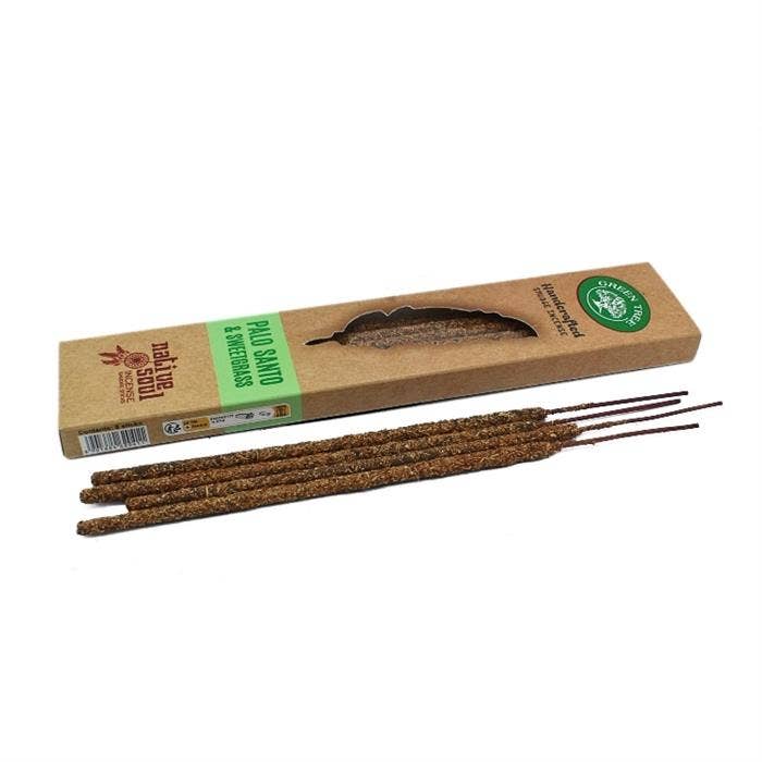 Smudge Incense Native Soul Palo Santo & Sweet Grass 15 gram