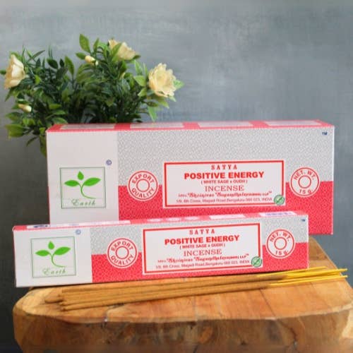 Earth Satya Positive Energy Incense 15 Gms
