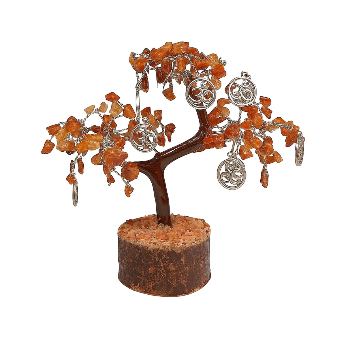 Gem Tree Carnelian with OM 160 bds