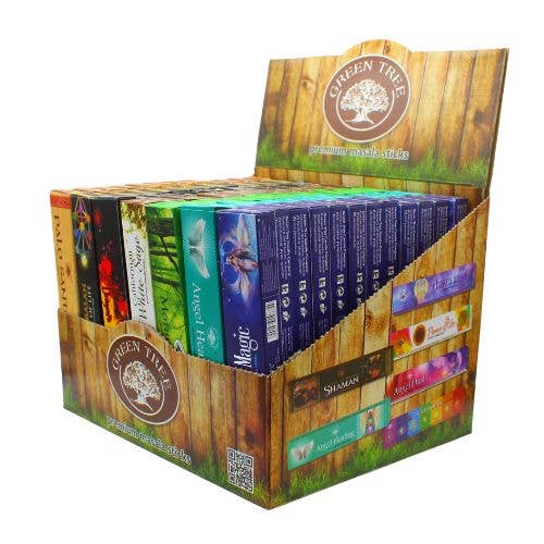 Green Tree Incense Display Pack 2 - 84 pcs