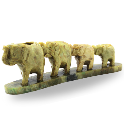 4 Elephants Bridge Big Incense Holder
