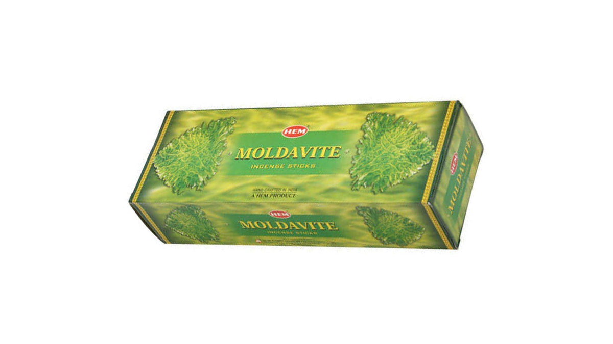 Hem Moldavite Hexa