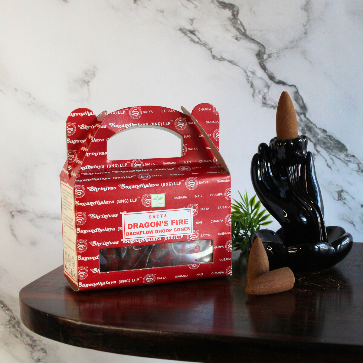 Satya Dragons Fire Backflow Dhoop cones