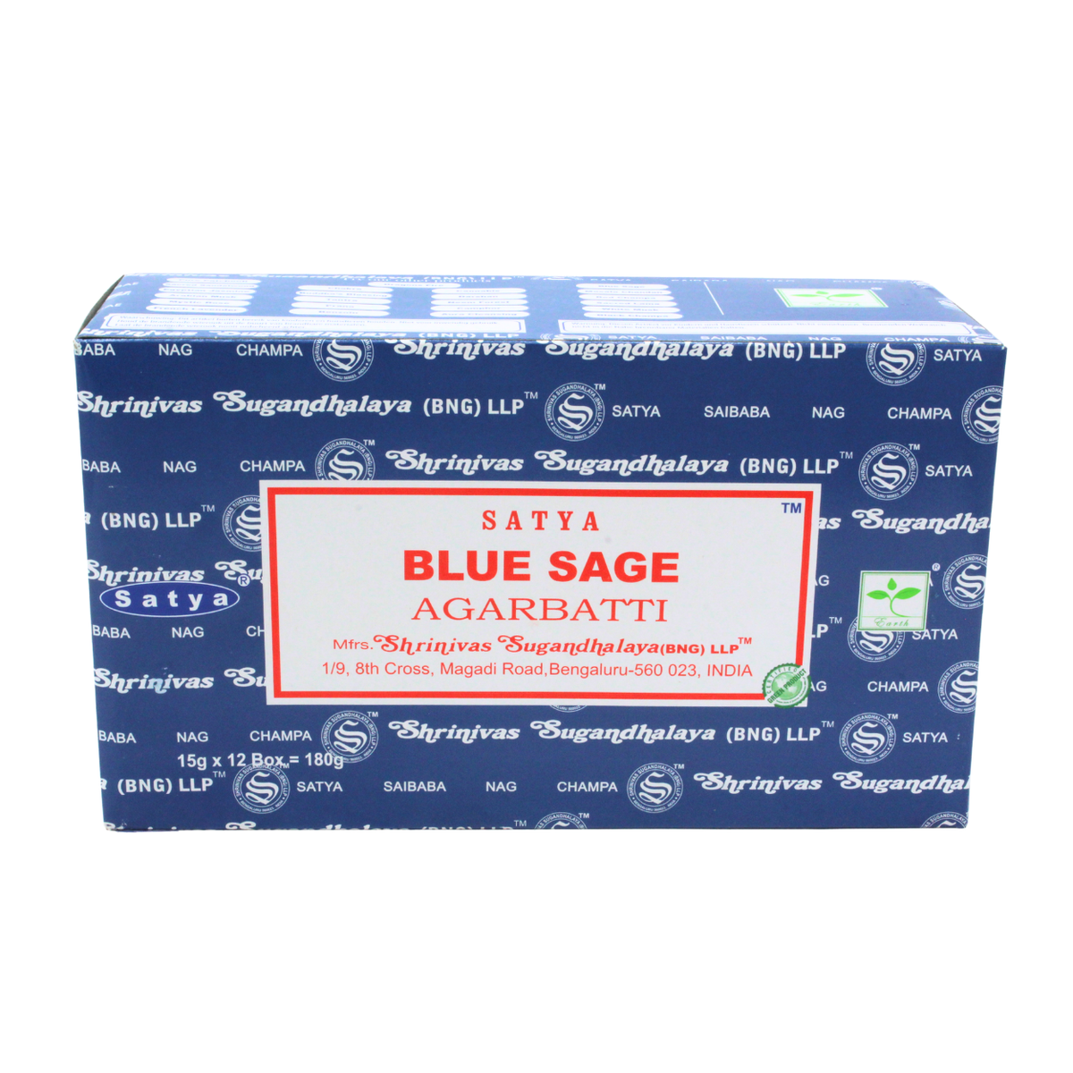 Satya Blue Sage 15 gram incense