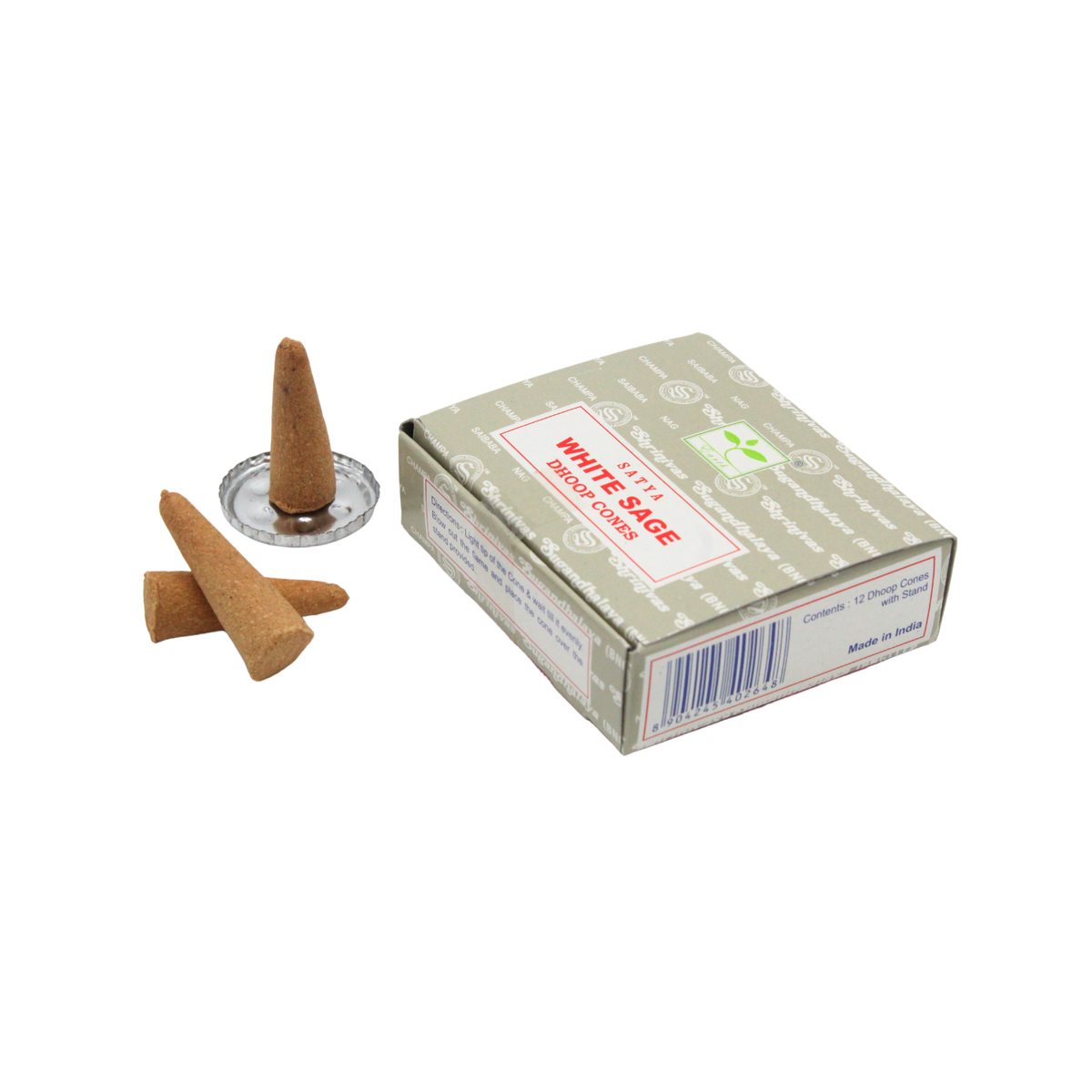 Satya White Sage Dhoop Cones