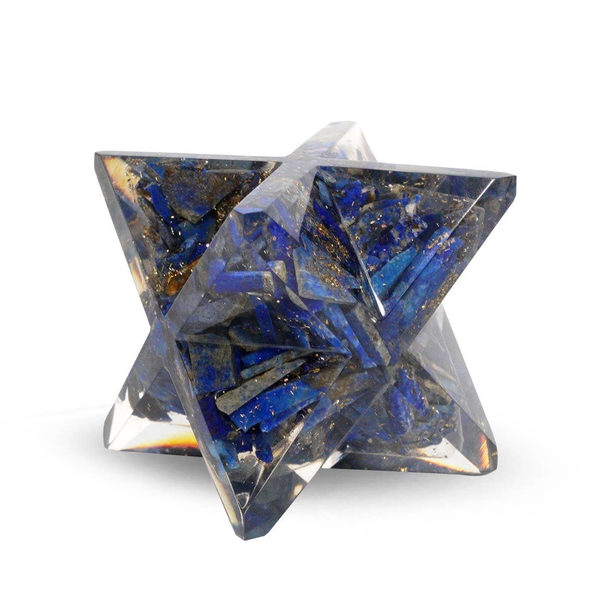 Orgone Big Size Lapis Lazuli Merkaba Star