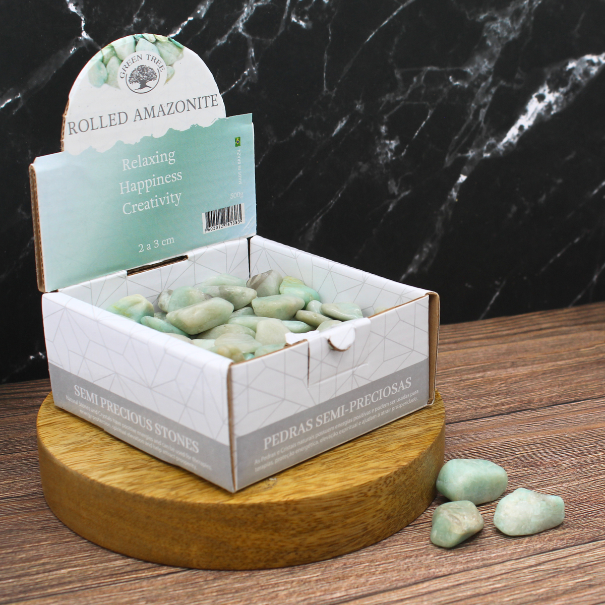 Amazonite Tumbled Display 500g