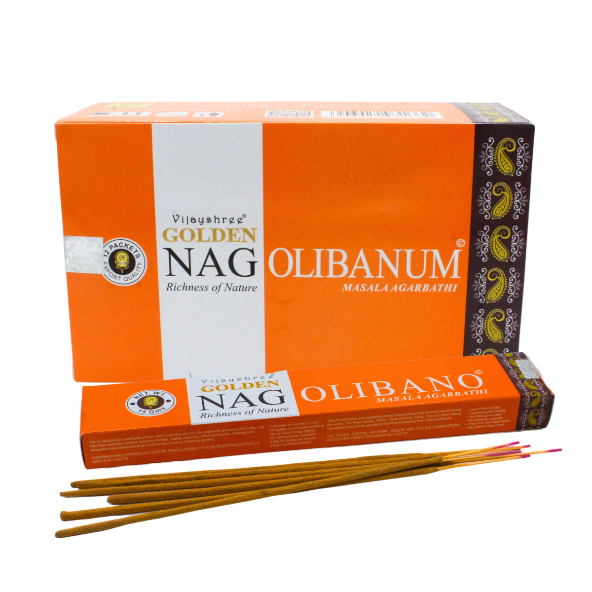 Golden Nag Olibanum Incense 15 grams