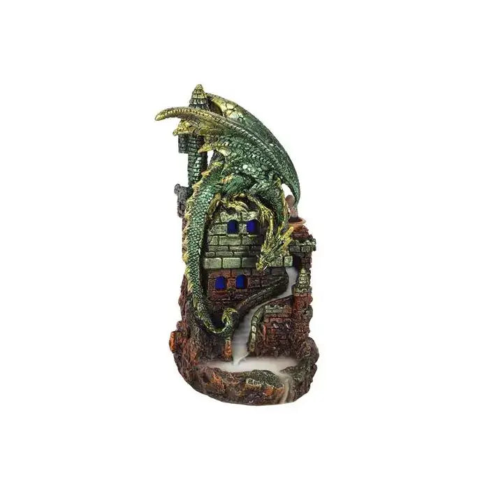 Dragon Castle Glowing Backflow Incense Burner