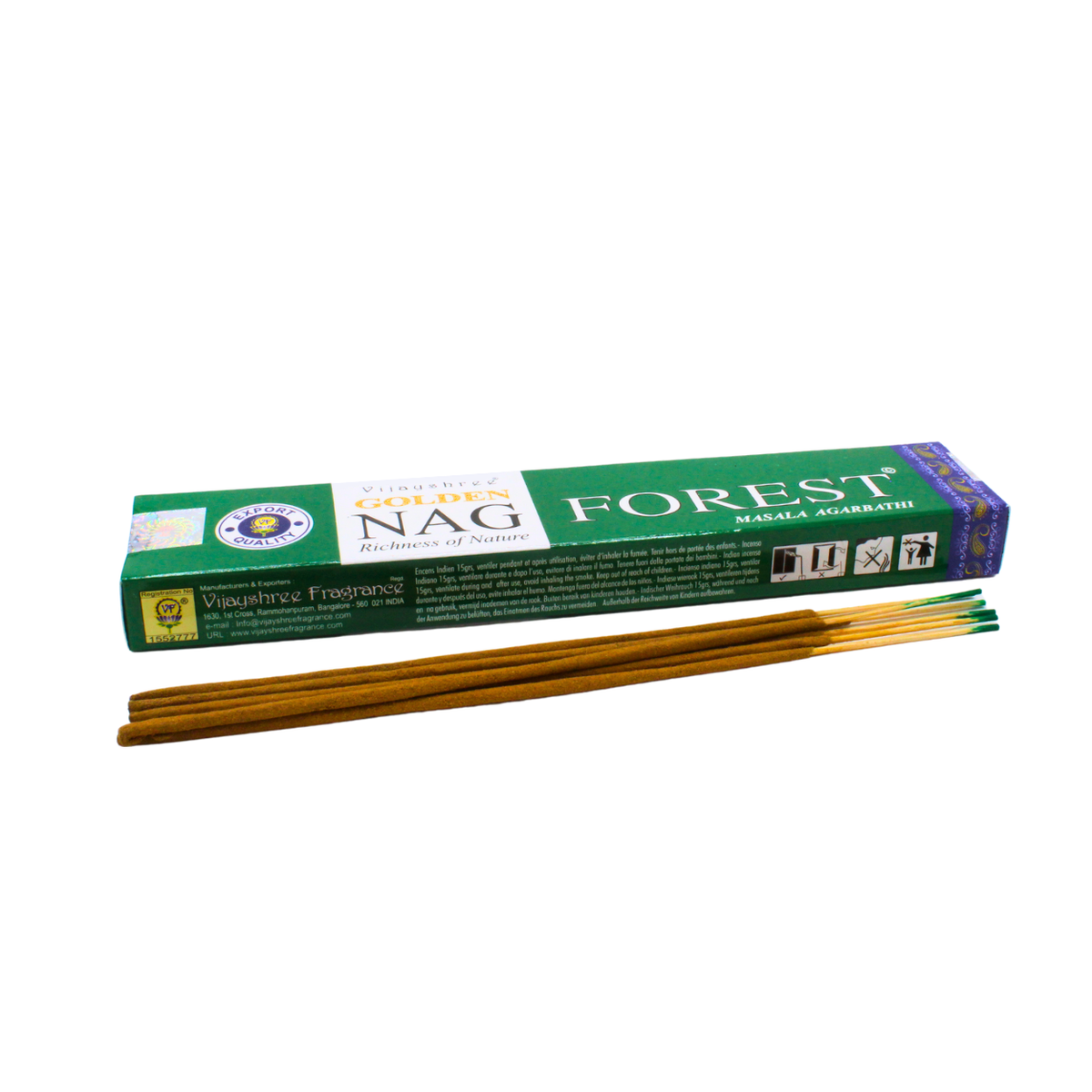 Golden Nag Forest Incense 15 grams
