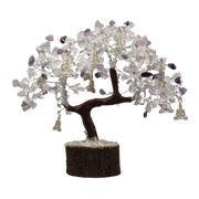 Crystal & Amethyst Yoga Meditation Gem tree Large