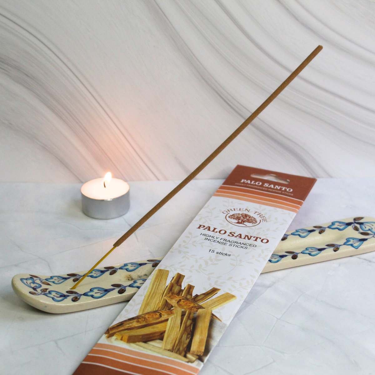 Green Tree Palo Santo Incense 15 Sticks