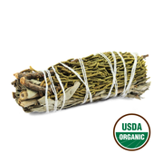 White Sage & Juniper Smudge Stick 10cm (price per pc)