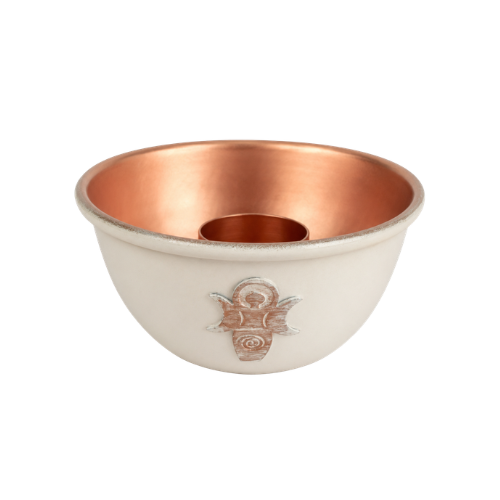 Ivory Goddess Smudging Bowl