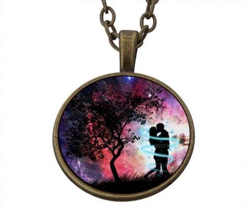Lucky Pendant Electric Love incl. chain