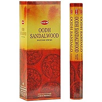 Hem Oodh Sandalwood Hexa