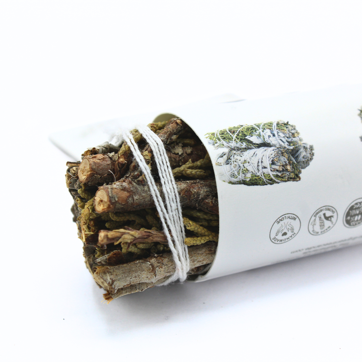 Prosperity White Sage & Juniper 10cm with Label