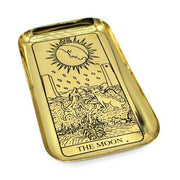 Brass Tarrot Tray - The Moon
