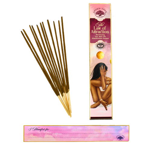 Green Tree The Law of Attraction Manifestation Incense 15gr