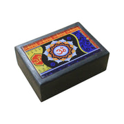 OM-theme Black wooden box