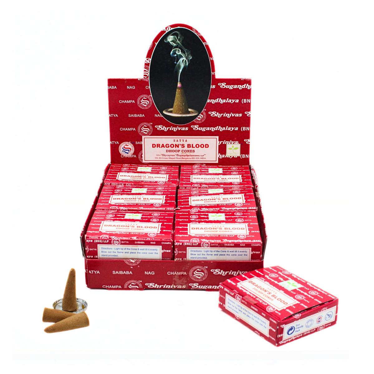 Satya Dragon's Blood Dhoop Cones