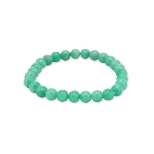 Amazonite 'AA' beaded Bracelet 6 mm - Mozambique