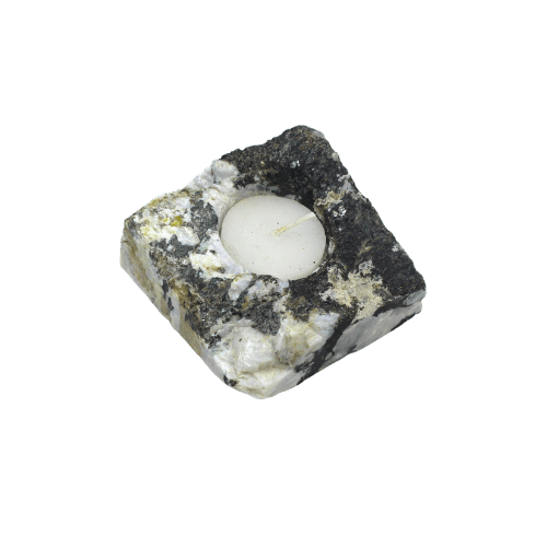 Rainbow Moonstone Tealight Holder