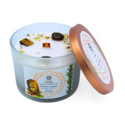 Green Tree Gemstone Candle Vitality Sweet Ginger 256g