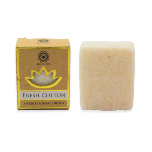 Green Tree Amber Fragrance Block Fresh Cotton set 6 pcs