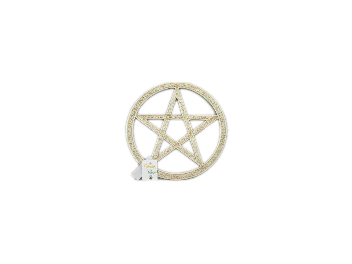 Nickel pentagram 20 cm