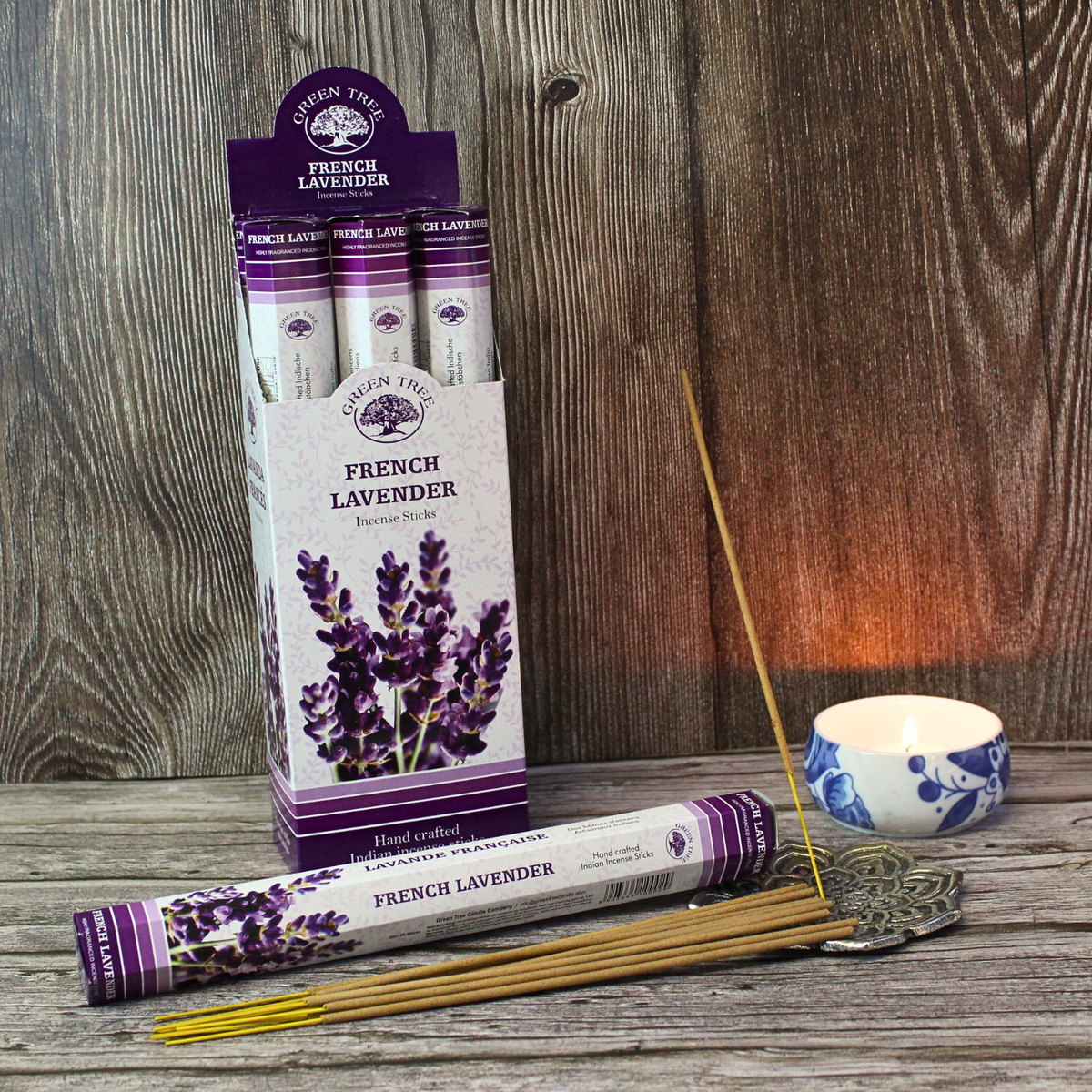 Green Tree French Lavender Incense