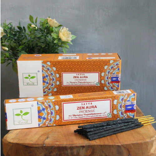 Satya Zen Aura Perfumed Incense Sticks 15 Gms
