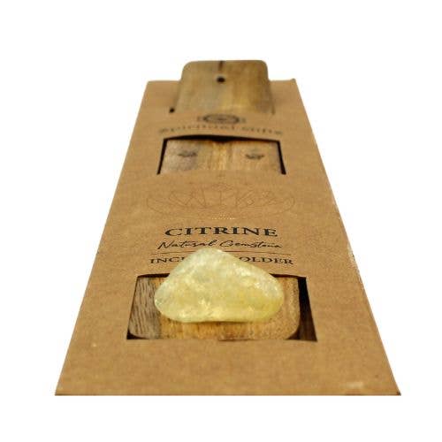 Incense Holder Citrine Set 6 pcs