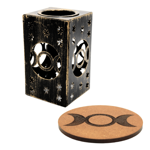 Triple Moon Tealight Holder Set